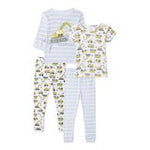 Load image into Gallery viewer, Toddler Boys Trucks Long Sleeve Snug Fit Cotton Pajamas Set, 4-PC
