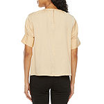 Load image into Gallery viewer, Womens Round Neck Short Sleeve Blouse
