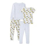 Load image into Gallery viewer, Toddler Boys Trucks Long Sleeve Snug Fit Cotton Pajamas Set, 4-PC
