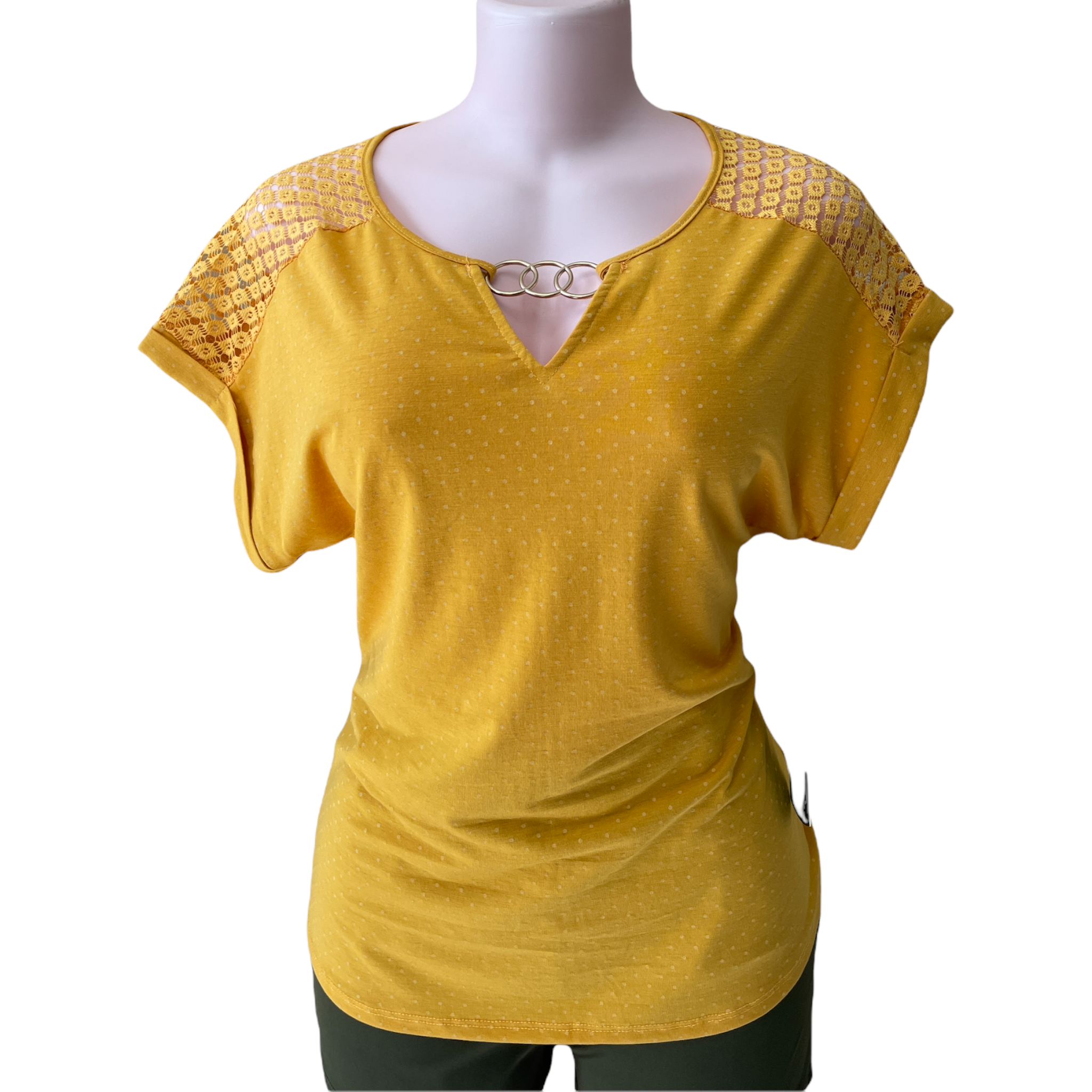 Yellow Daisy Fuentes Blouse