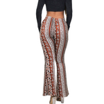 Load image into Gallery viewer, Printed Bell Bottom Pants
