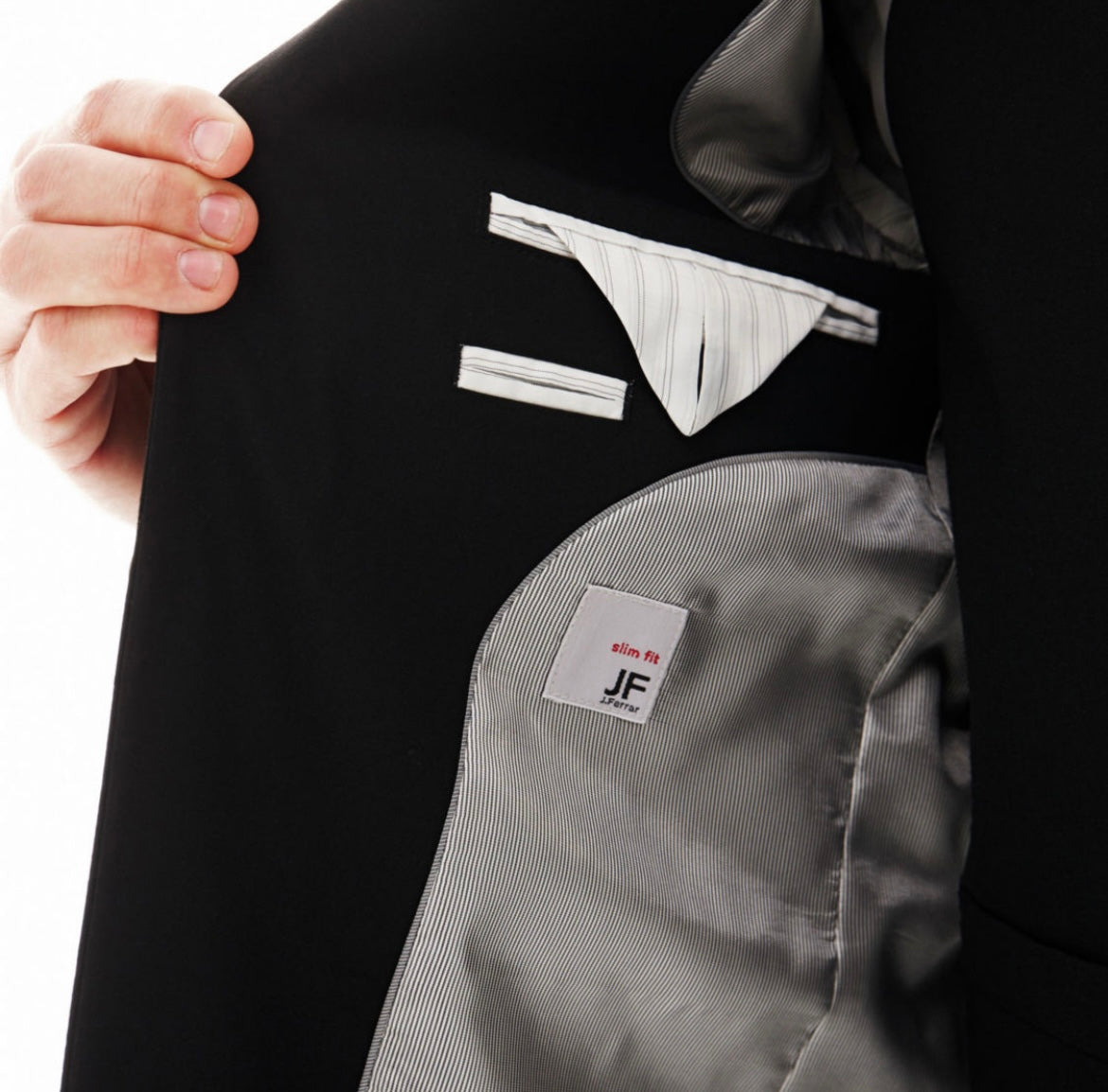 J. Ferrar Suit Jacket-Super Slim *Charcoal*
