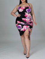 Load image into Gallery viewer, Plus Size Floral  Dress
