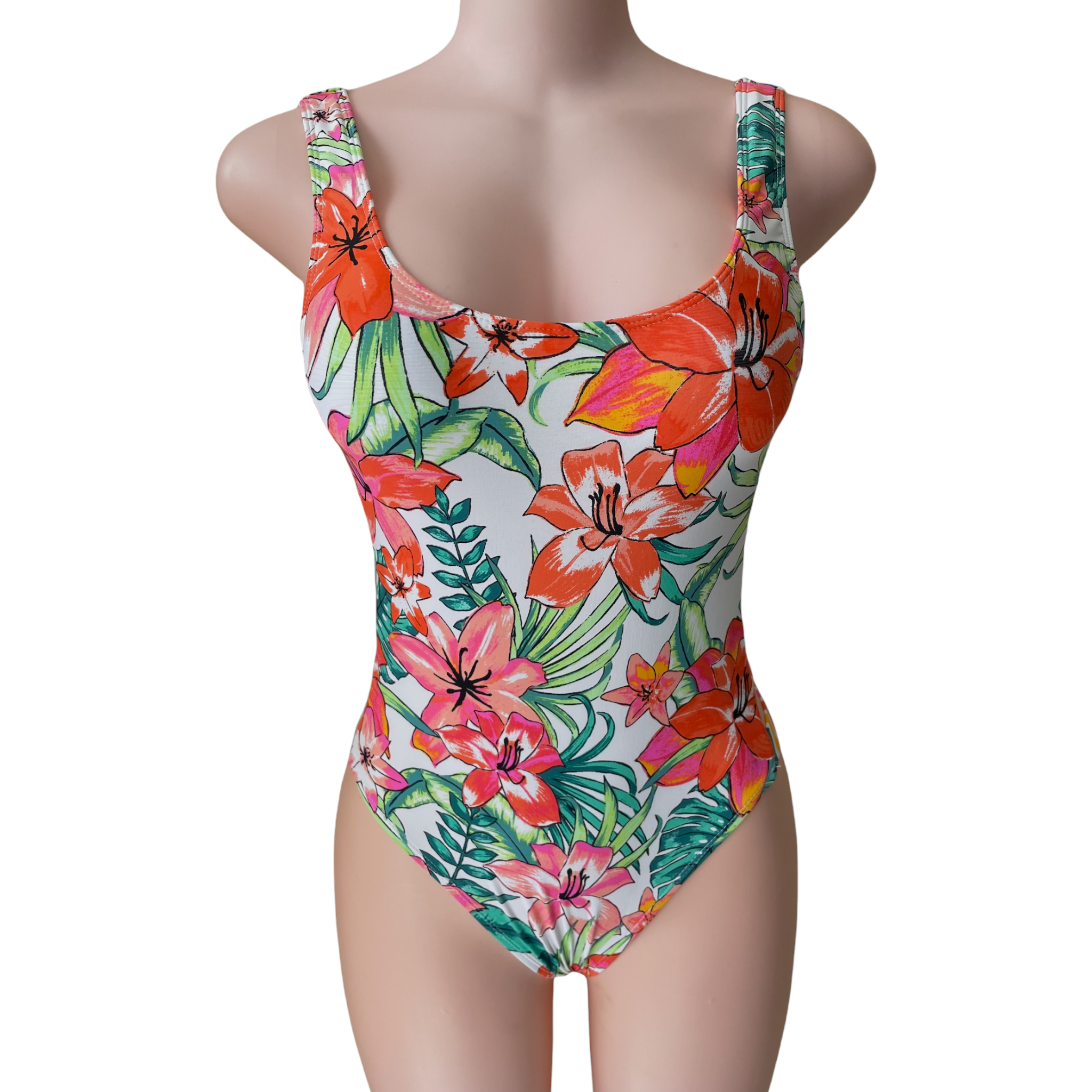 Colorful Floral Swimsuit