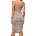 Load image into Gallery viewer, Paisley Ruched Midi Dress
