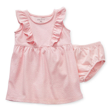 Okie Dokie Pink Sleeveless A-Line Dress